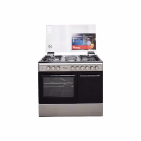 Ramtons 4G+2E Standing Cooker 60×90cm (Silver)